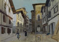 Ciboure. Birthplace of Maurice Ravel
