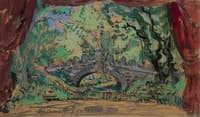 Stage Design for the Ballet Diane de Poitiers