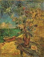 Still Life with Seascape in the Background