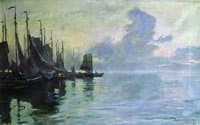 Twilight at the Sea