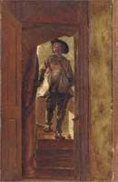 An Officer Entering a Tavern