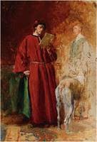 Sketch of the Artist's Don with Édouard Detaille