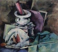 Still Life with White Vase