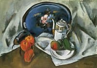 Still Life with a Blue Tray