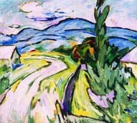 Landscape with a Mountain