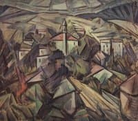 Landscape with a Mosque. The Outskirts of Yalta