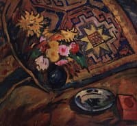 Flowers and the Asian Carpet