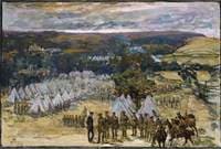 Field Marshal Lord Kitchener Inspecting the 10th Battalion, York and Lancaster Regiment