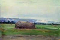 Landscape with a Haystack