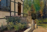 Porch of the Artist's House