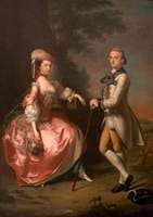 Sir John Pole, 5th Bt, and Elizabeth Mill, Lady Pole