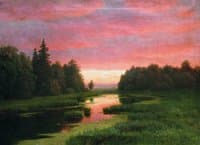 Sunset on the River