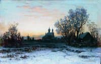 Winter Landscape with Church