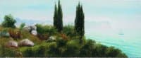 Crimean Landscape with Cypresses