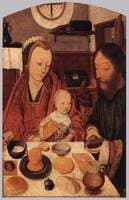 The Holy Family at Supper