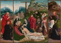 Triptych with the Lamentation