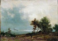 Landscape. Grey Morning