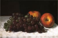 Still Life with Grapes and Apples