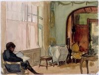 The Artist's Son Erik Edelfelt at home in Kilo