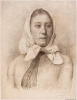 Girl in a Scarf