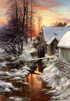 Silence of the Snow, Bucket Mill on the Feugh, Finzean