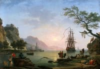 View of a Port (Morning)