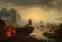 Seaport at Sunrise:  Morning