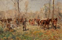 Horsemen in the Forest