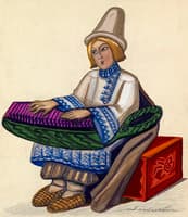 Costume Design for Sadko by N. Rimsky-Korsakov, staged at the New York Metropolitan Opera