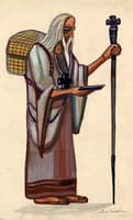 Costume Design for Sadko by N. Rimsky-Korsakov, staged at the New York Metropolitan Opera