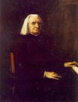 Portrait of Franz Liszt