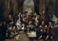 Parody of Raphael's School of Athens
