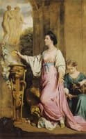 Lady Sarah Bunbury Sacrificing to the Graces