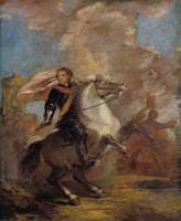 An Officer on Horseback