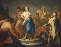 Clorinda Rescuing Olindo and Sophronia from the Stake