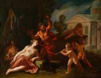 Pan and Nymphs