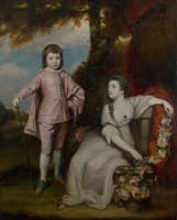 George Cape, Viscount Malden and Lady Elizabeth Capel
