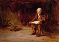 Reading by the Fireside