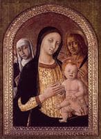 Virgin and Child with Saints Catherine of Siena and Sebastian