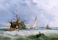 Coastal Scene with Shipping