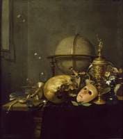 Vanitas Still Life with Mask