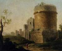 Ruined Tower in an Italianate Landscape