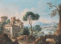 View of Tivoli and the Roman Campagna