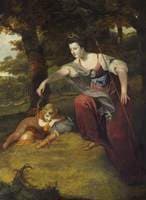Diana Disarming Cupid: Elizabeth Dashwood, Duchess of Manchester, and Her Son Montagu