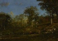View of the Pastures of the Limousin