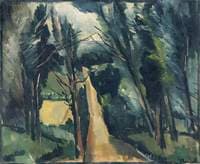 Road through Trees