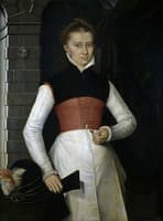 Lady with a Yellow Flower