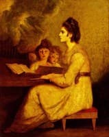 Elizabeth Linley, Mrs Richard Brinsley Sheridan as Saint Cecilia