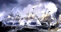 The Battle of Camperdown, 11 October 1797