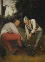 Two Peasants Binding Faggots